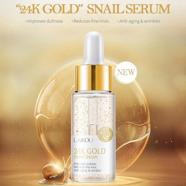 LAIKOU 24K GOLD Snail Serum 17 ml